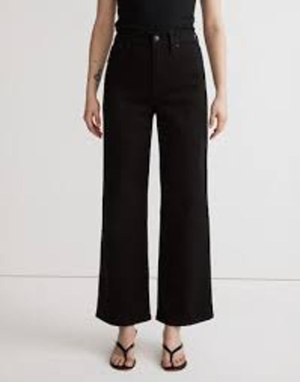 Madewell The Perfect Vintage Wide Leg Jean Size 26 Dark Wash NWT New Denim